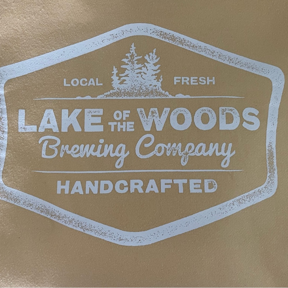 Lake of the Woods Brewing Company Tan Hoodie